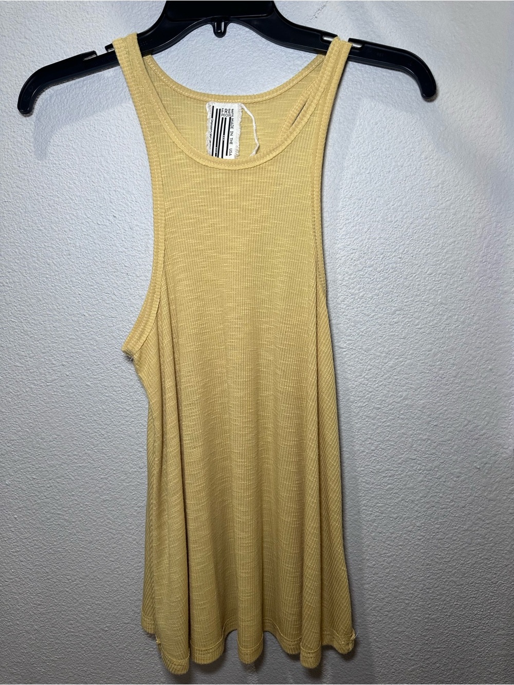 Free People ribbed racerback tank